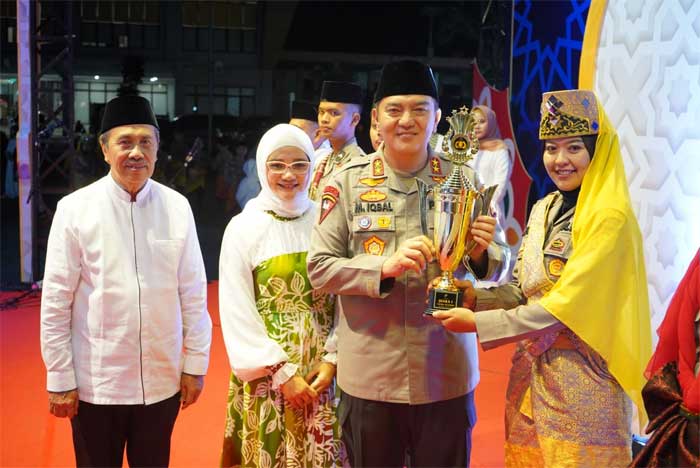 Lomba Qasidah Dan Dai Kamtibmas Berakhir Anggota Polres Kuansing Raih