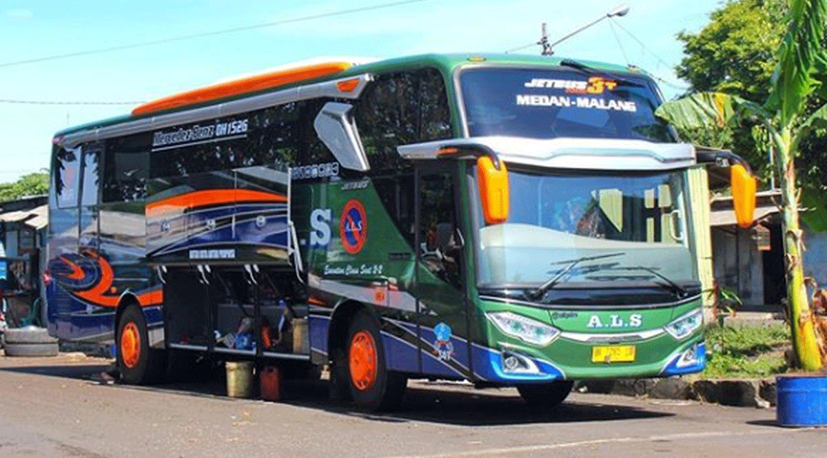 Bus ALS, Oto Sumatera yang Pegang Rekor Rute Terjauh, Bisa Seminggu ...