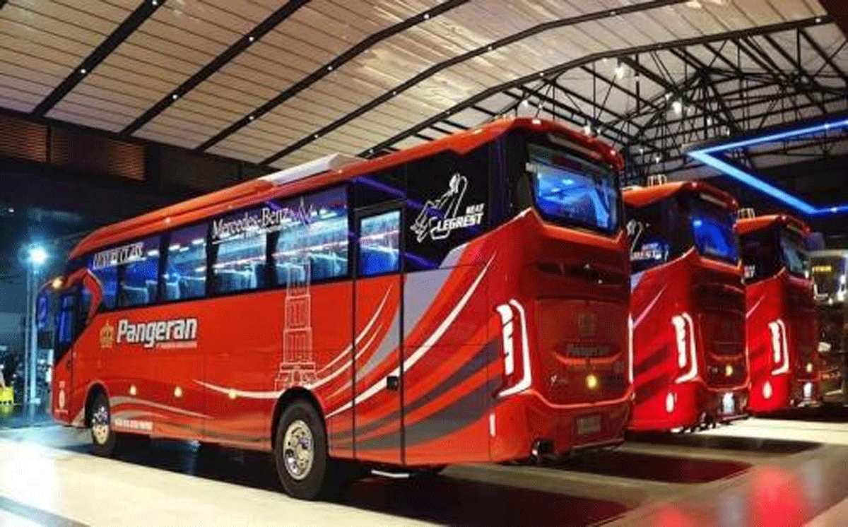 PO Pangeran, Satu-satunya Bus Mesin Depan Di Lintasan Sumbar-Jakarta ...